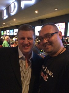 Me and Derek Stevens