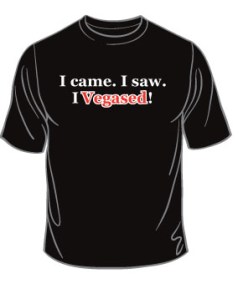 Vegas T Shirt Front