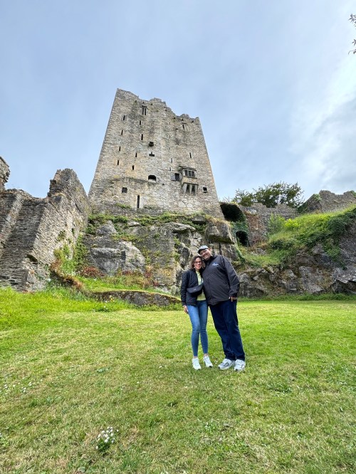 Anne and I at Castle Blarney.